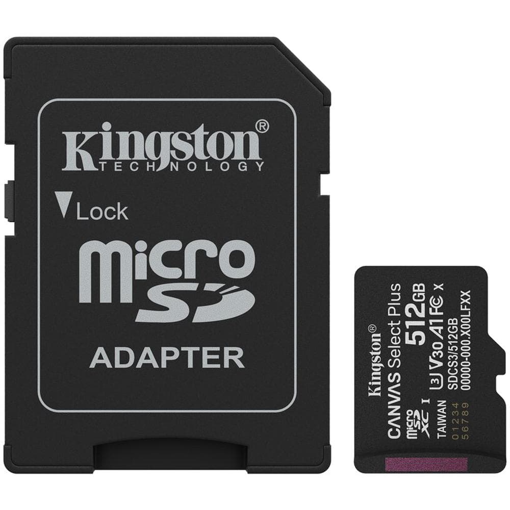 SDCS3/512GB MicroSDXC UHS-I v2  KINGSTON