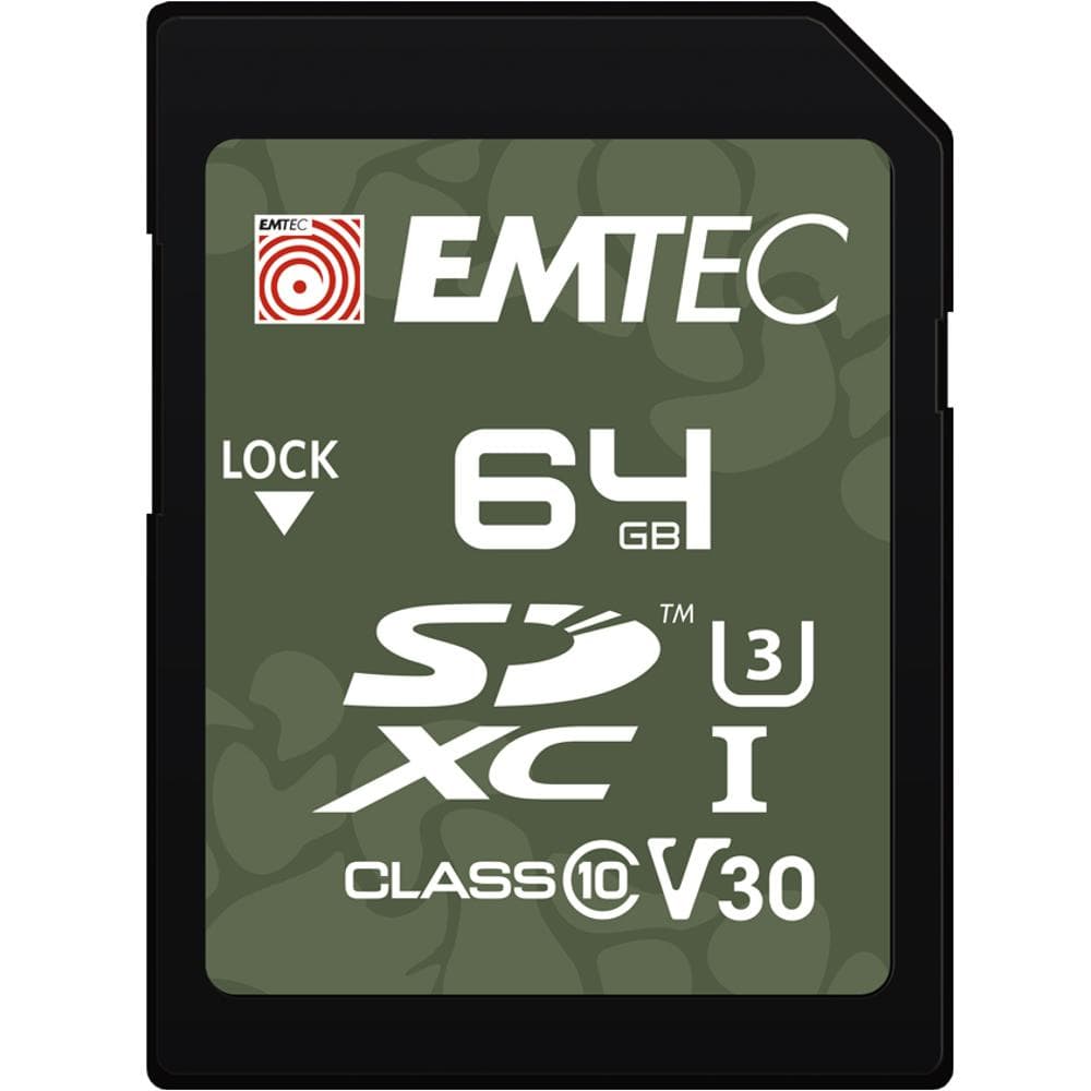 SDHC 64GB outdoor UHS1 U3  v30 EMTEC