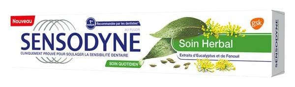 Sensodyne zubná pasta 75ml Herbal