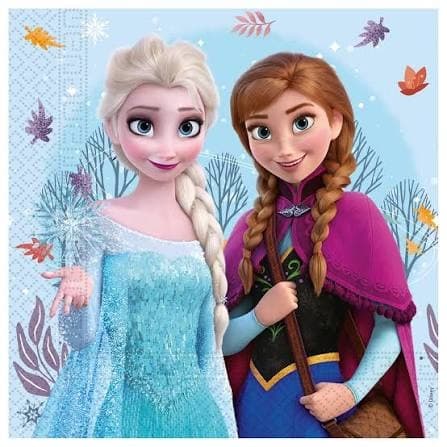 Servítky Frozen 33x33cm 20ks