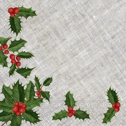 Servítky vianočné 33x33cm 20ks