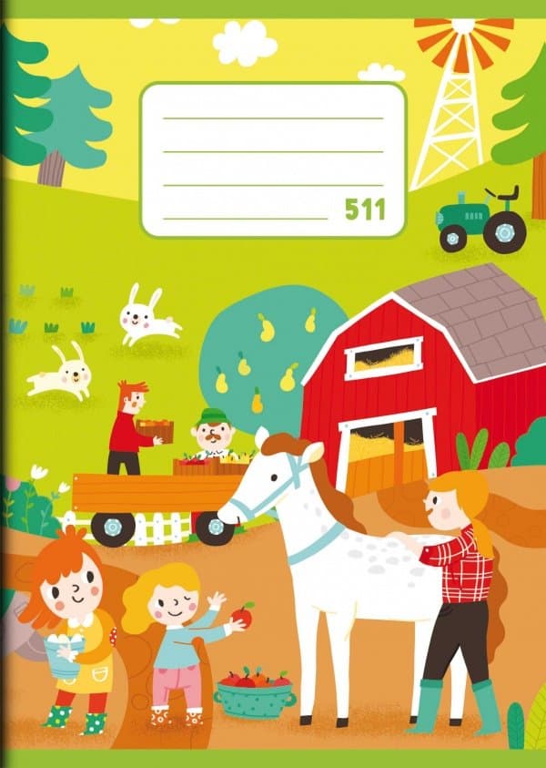 Školní sešit 511 Farma