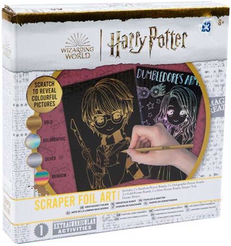 Škrabací obrázky Harry Potter