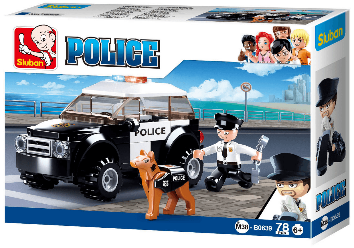 Sluban Police B0639 Hlídka se psem