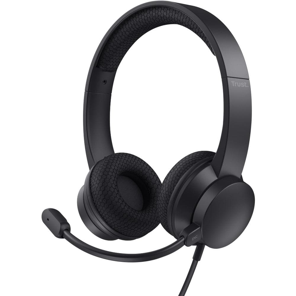 Slúchadlá s mikrofónom HS-26, USB TRUST