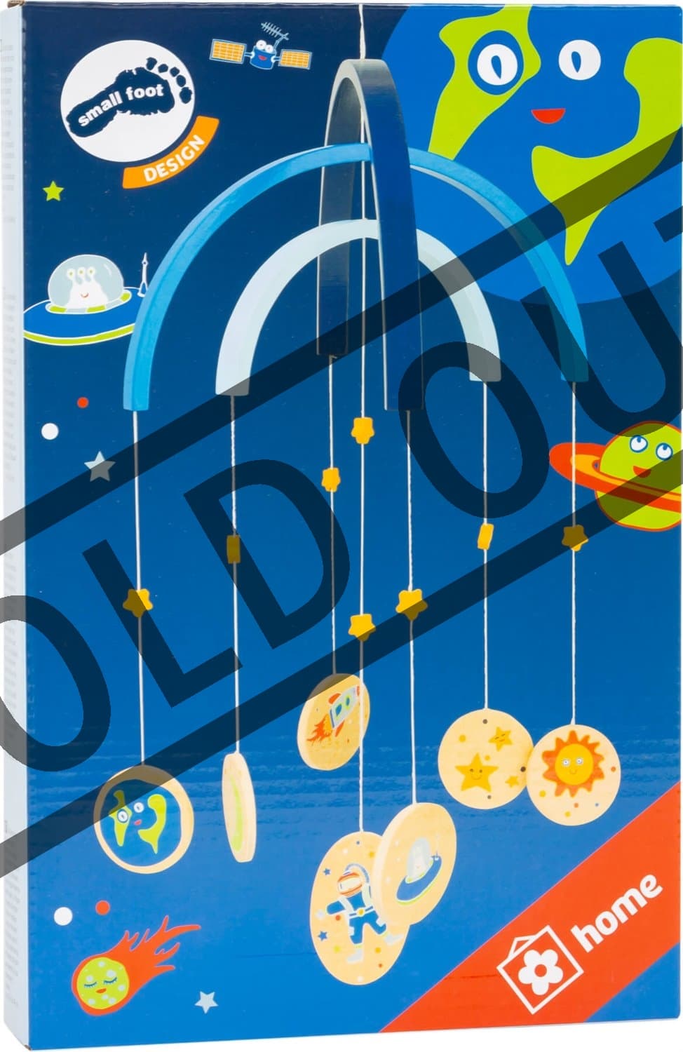 SMALL FOOT Kolotoč nad postýlku Space