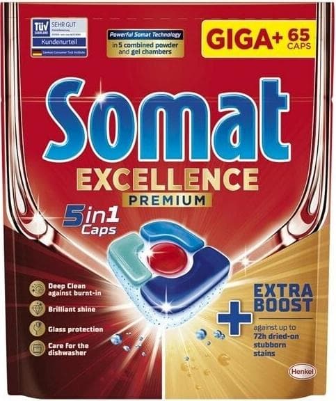 Somat tablety do umývačky 65ks All in1