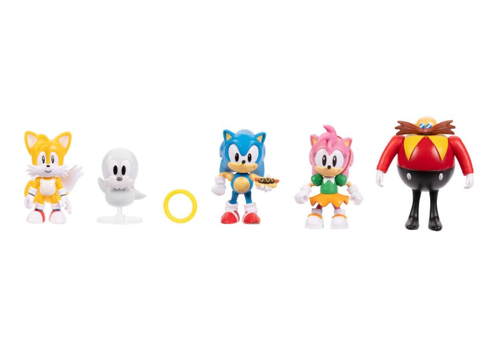 Sonic figúrka 6cm mix - Amy