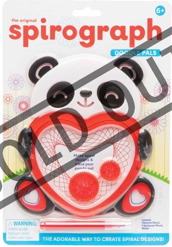 SPIROGRAPH Spirograf Panda