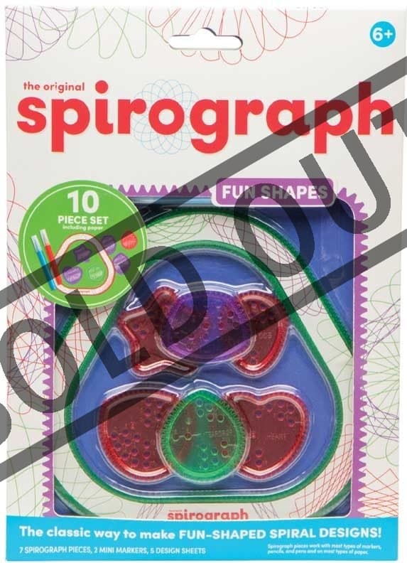 SPIROGRAPH Spirograf Zábavné tvary