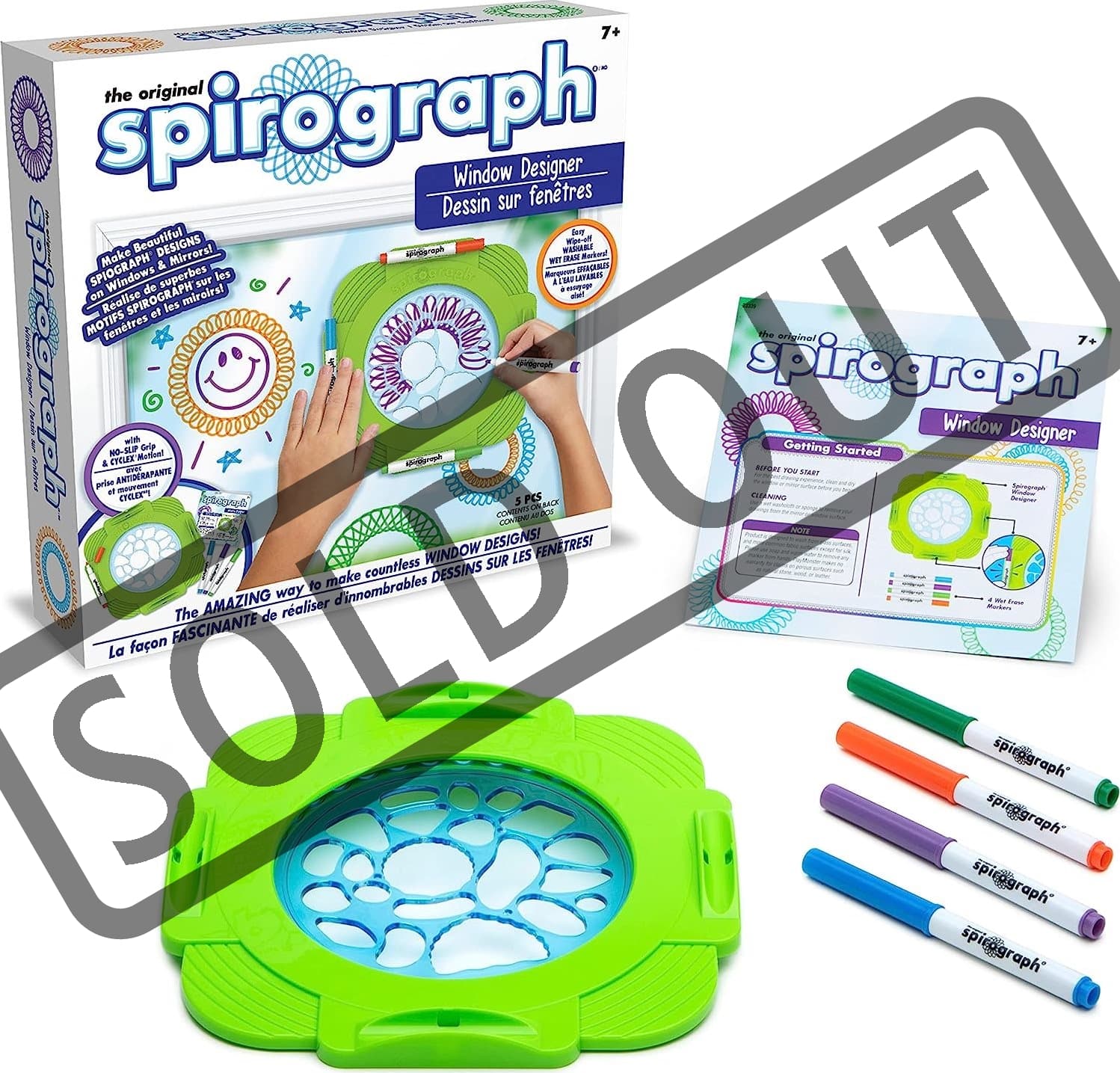 Spirograph Výzdoba oken