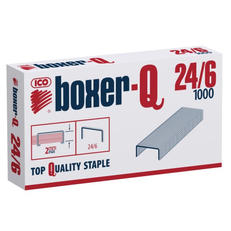 Spony do zošívačky boxer-Q 24/6