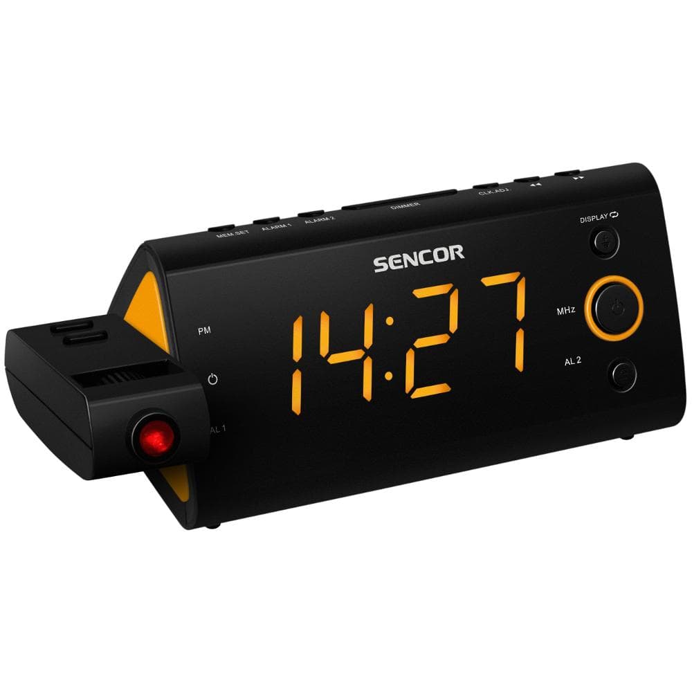 SRC 330 O rádiobudík s premietan. SENCOR