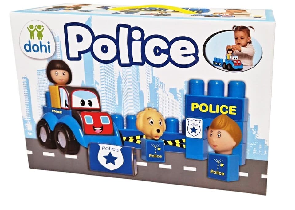Stavebnica polícia 20ks