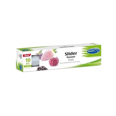Stella Sáčky na mrazené potraviny so zipsom 3L/10ks
