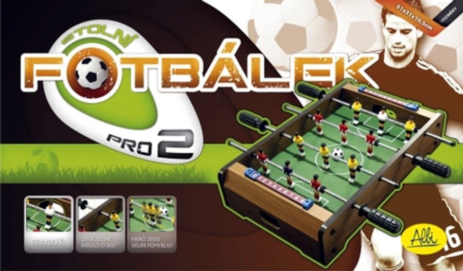 Stolní fotbálek pro dva
