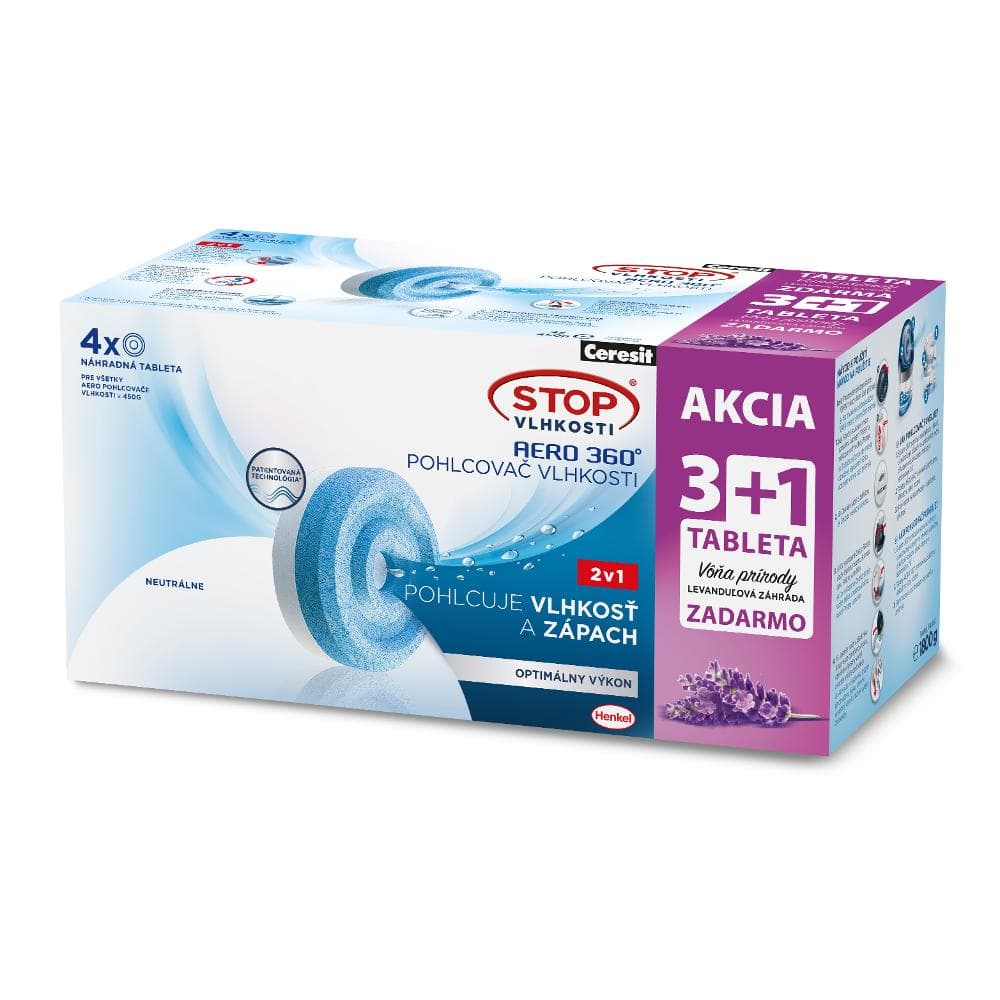 Stop vlhkosti Aero náplň 3+1 CERESIT