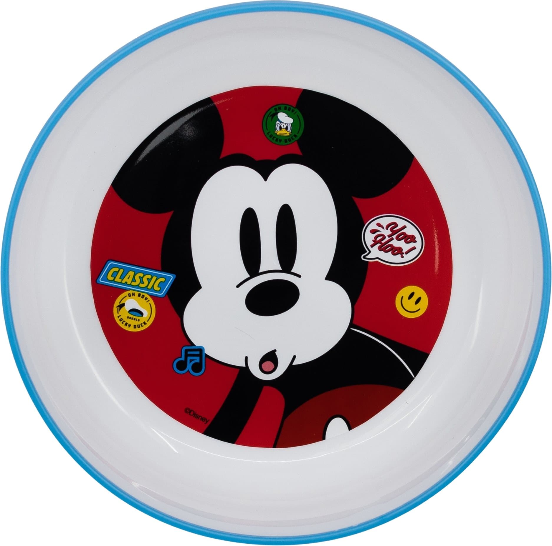 STOR Dětská jídelní miska Mickey Mouse