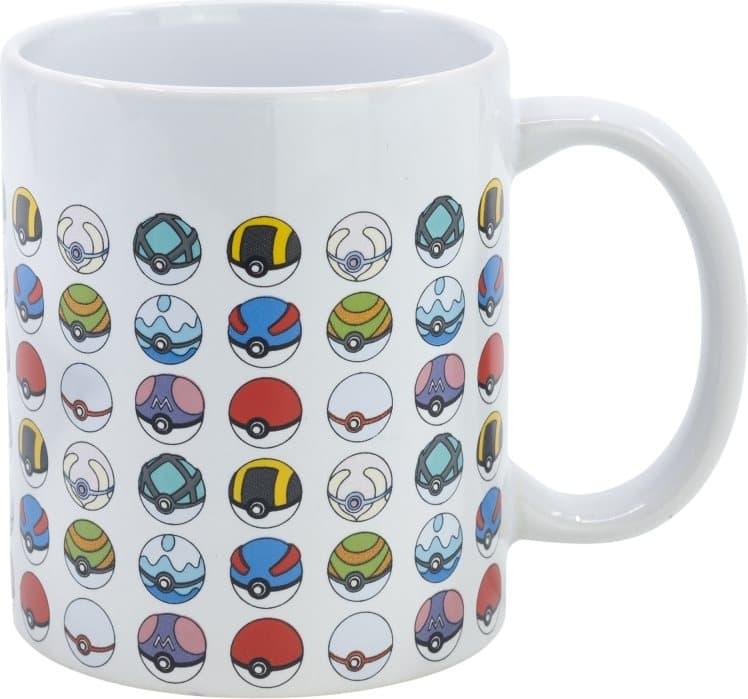 STOR Hrneček keramický 325 ml Pokeballs