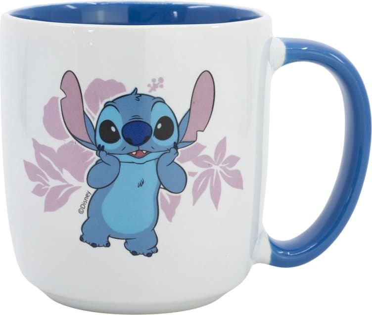 STOR Hrneček keramický 380 ml Stitch