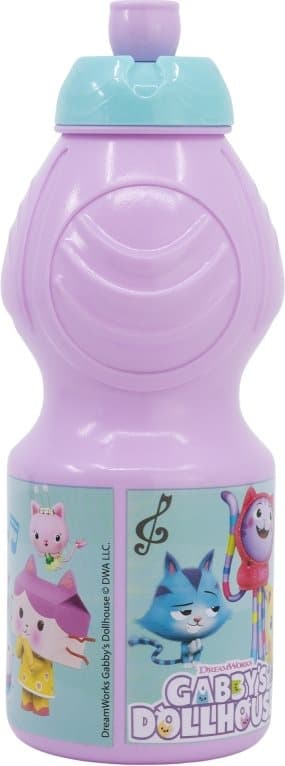 STOR Láhev na pití Gábinin kouzelný domek 400 ml