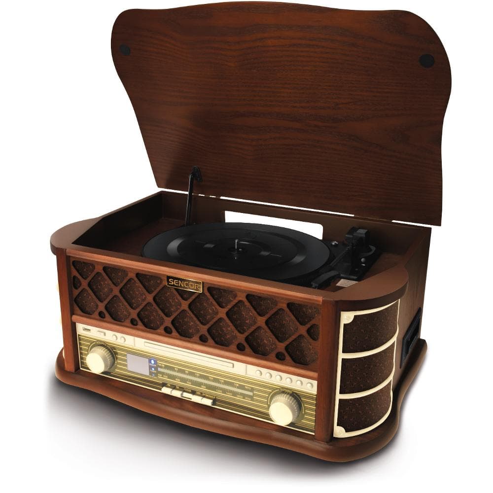 STT 016 gramofón s USB/SD/FM SENCOR
