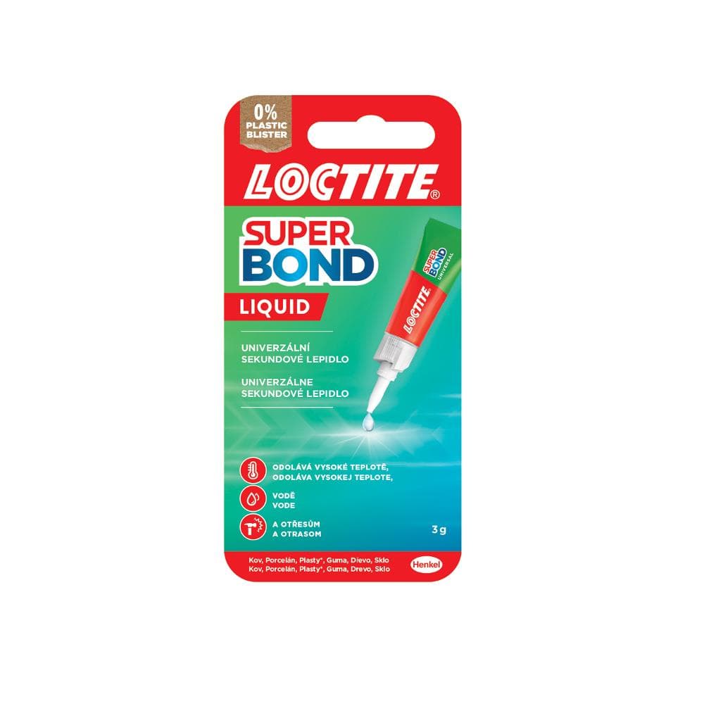 Super Bond Liquid 3g sek.lepidlo LOCTITE