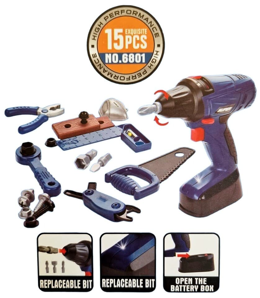 Súprava náradia pre deti Fun Tools 15ks