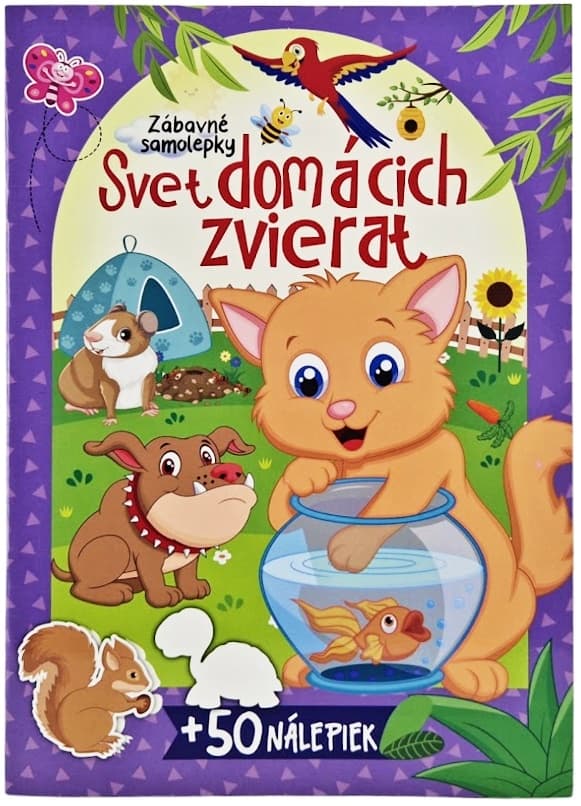 Svet domácich zvierat +50 nálepiek