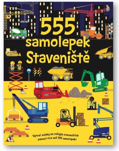 Svojtka & Co. 555 samolepek - Staveniště