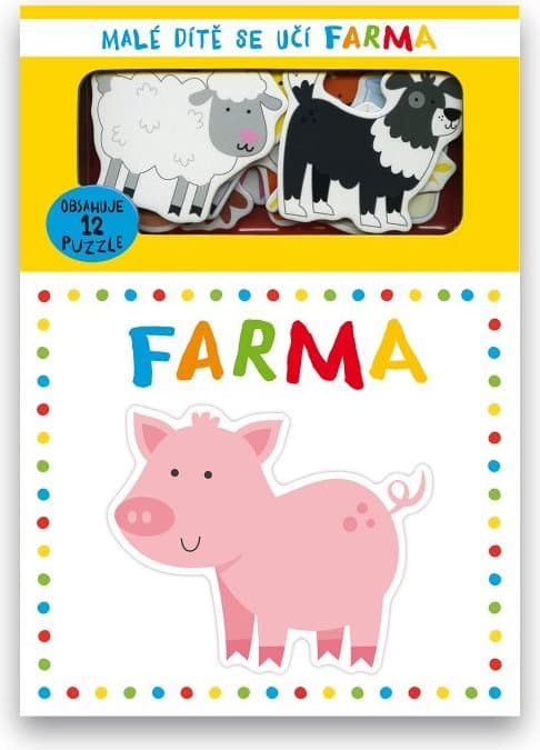 Svojtka & Co. Kniha s puzzle: Farma