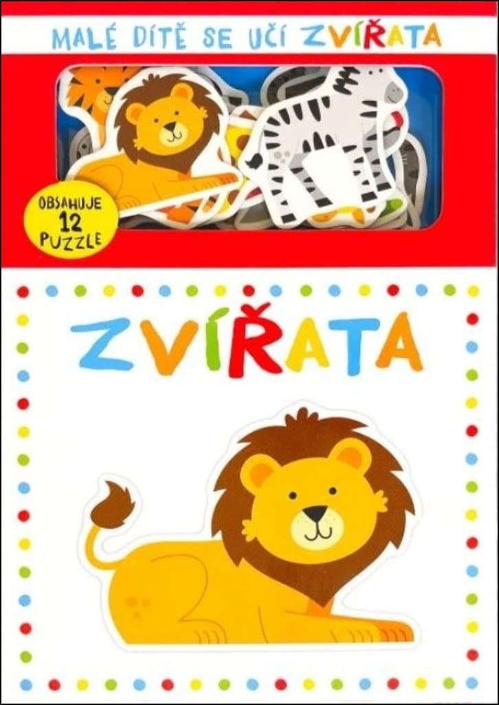 Svojtka & Co. Kniha s puzzle: Zvířata