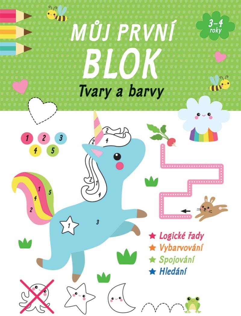 Svojtka & Co. Můj první blok Tvary a barvy