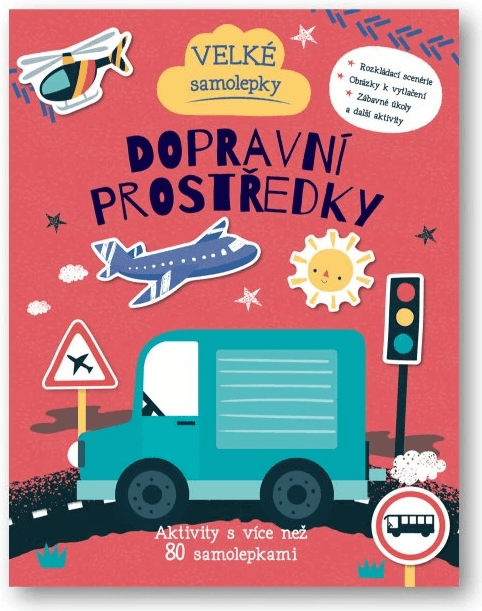 Svojtka & Co. Velké samolepky Doprava