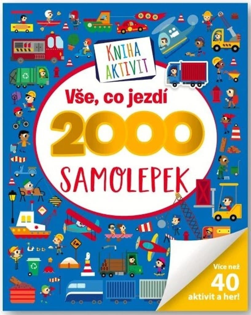 Svojtka & Co. Vše, co jezdí 2000 samolepek