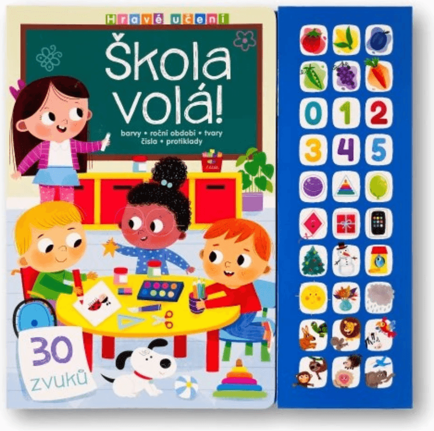 Svojtka & Co. Zvuková kniha Hravé učení Škola volá!