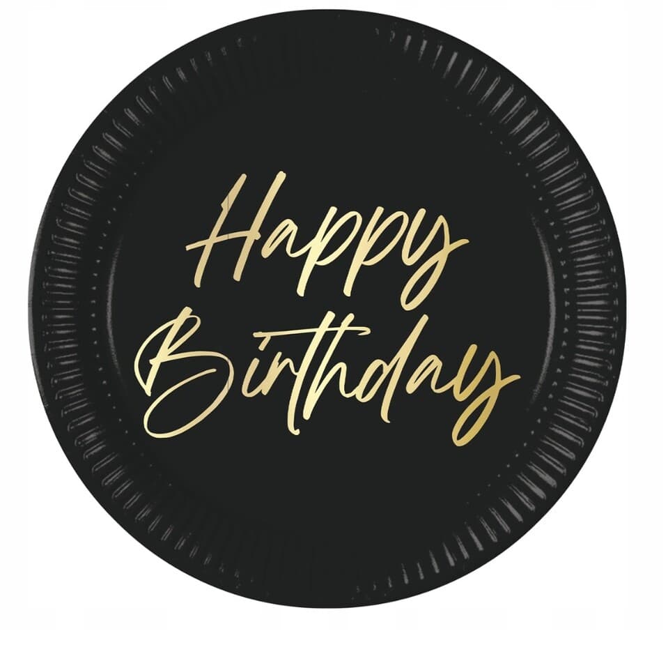 Taniere Happy Birthday 23cm 8ks