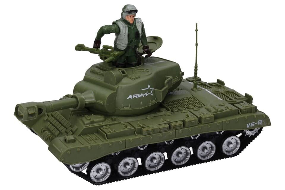 Tank s vojakom a príslušenstvom 23cm