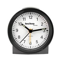 TechnoLine Modell G analogový budík, stříbrný