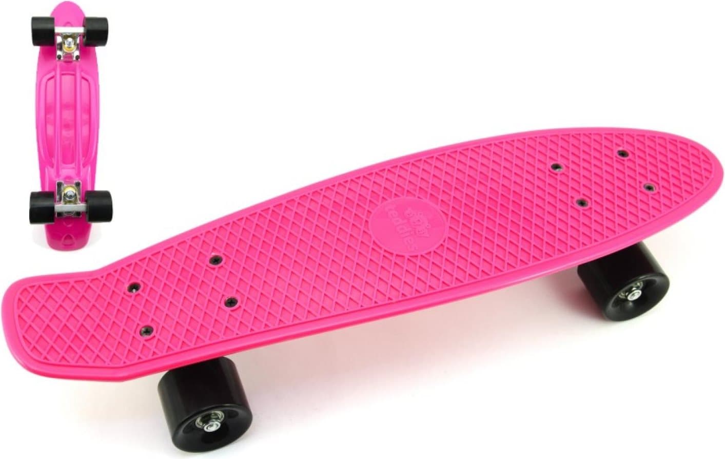 TEDDIES Pennyboard 60cm růžový