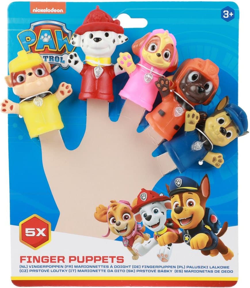 TEDDIES Sada prstových maňásků Tlapková patrola