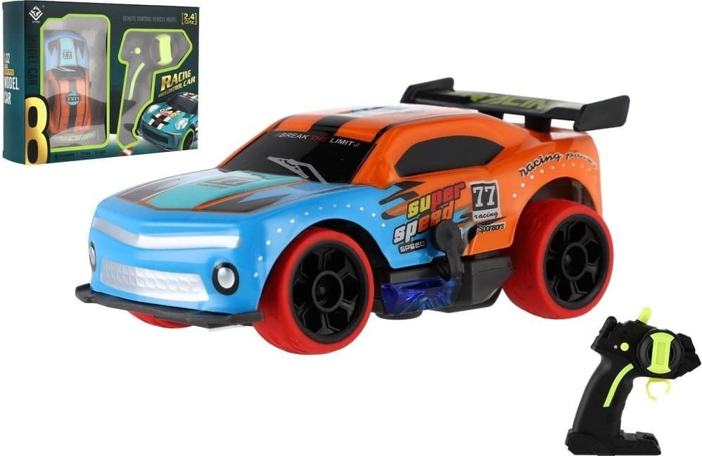 TEDDIES Závodní auto RC 1:32 oranžové