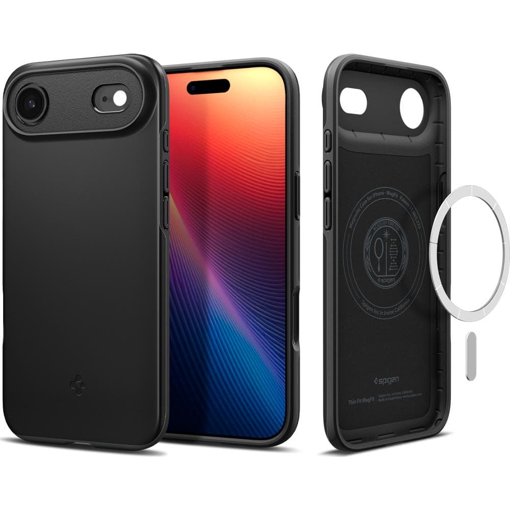 Thin Fit MS case iPhone 17 Air Black