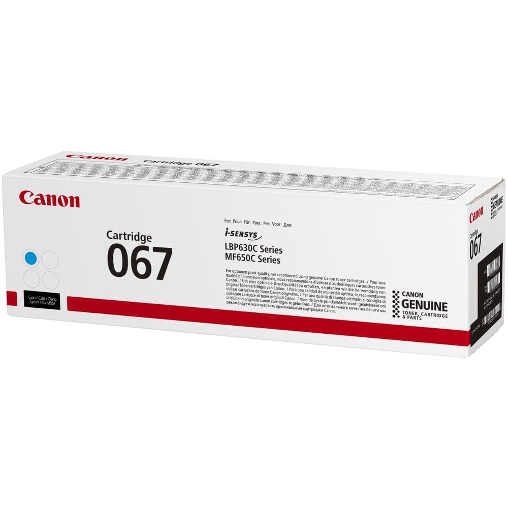 TONER 067 azúrový (1250 str.) CANON