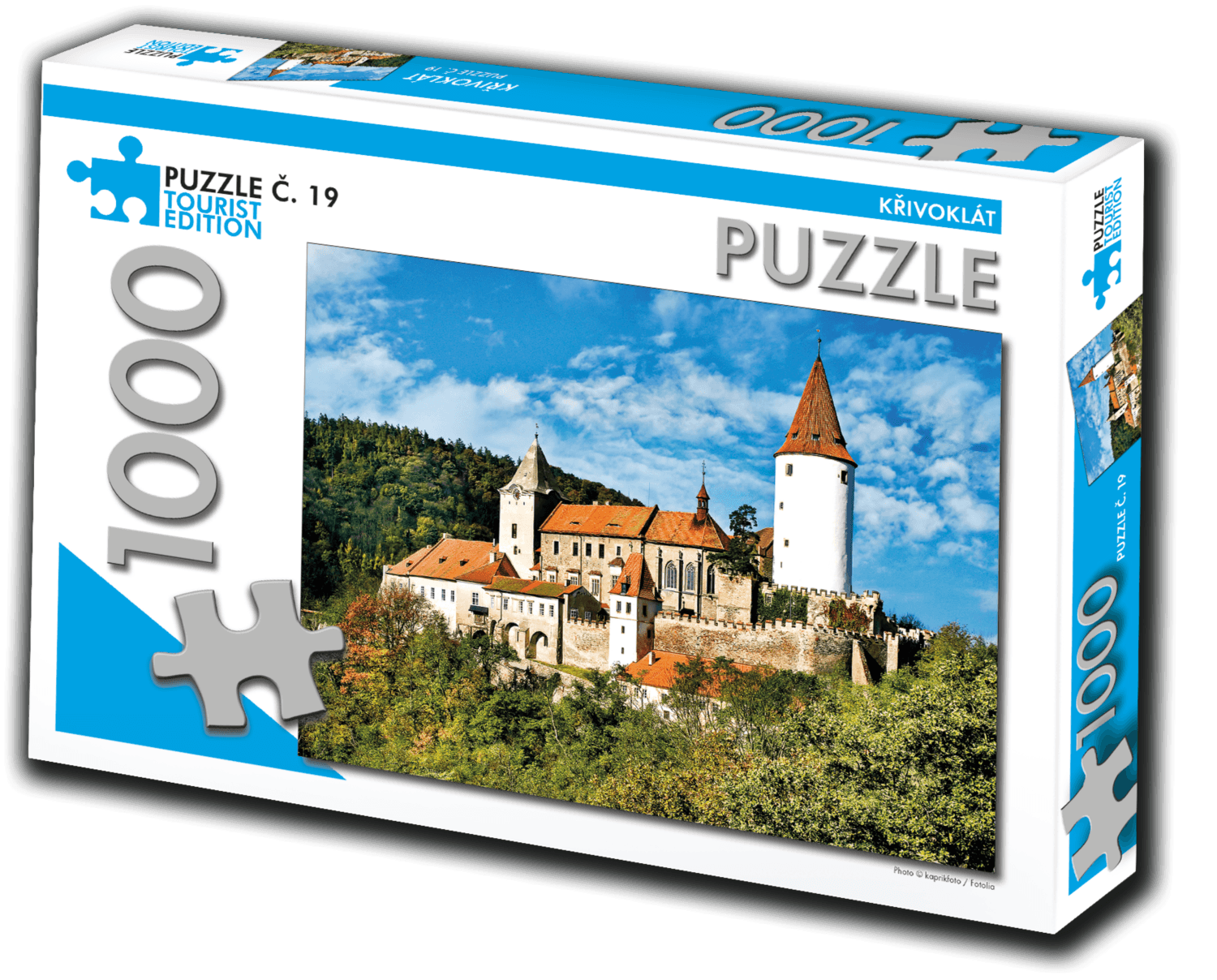 TOURIST EDITION Puzzle Křivoklát 1000 dílků (č.19)