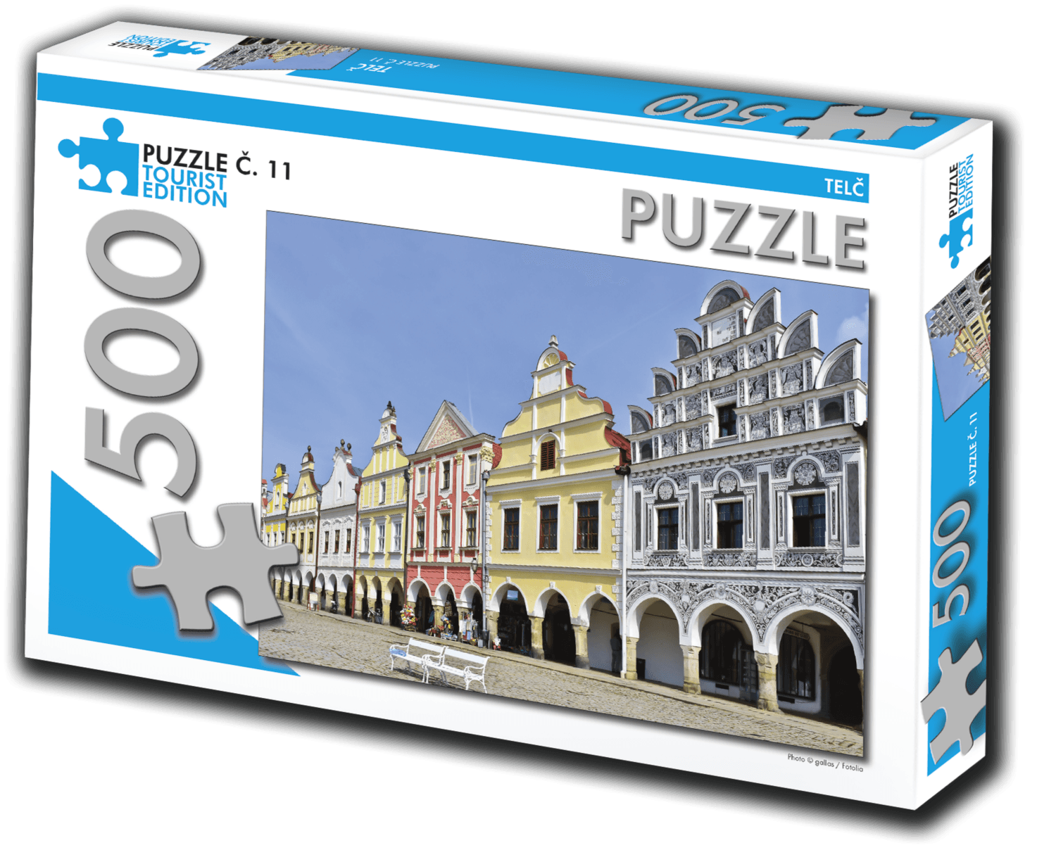 TOURIST EDITION Puzzle Telč 500 dílků (č.11)