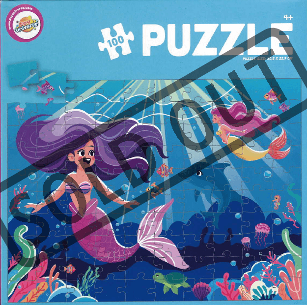 toy universe Puzzle Mořské víly 100 dílků