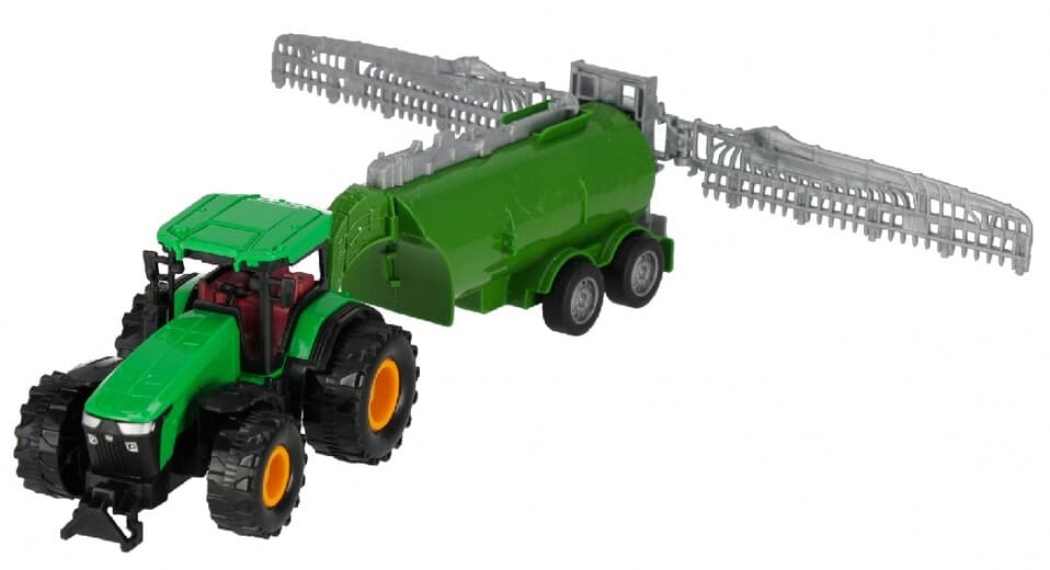 Traktor s vlečkou 31cm - náhodná