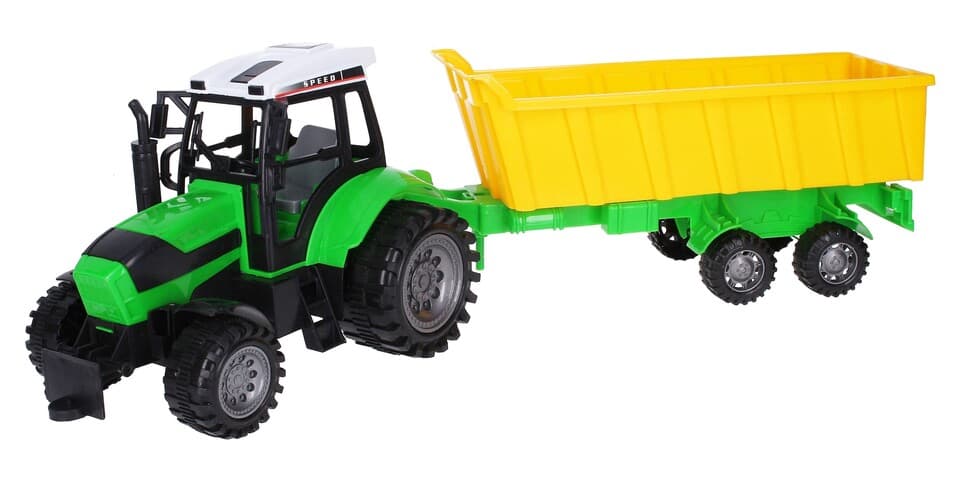 Traktor s vlečkou na zotrvačník veľký 53cm