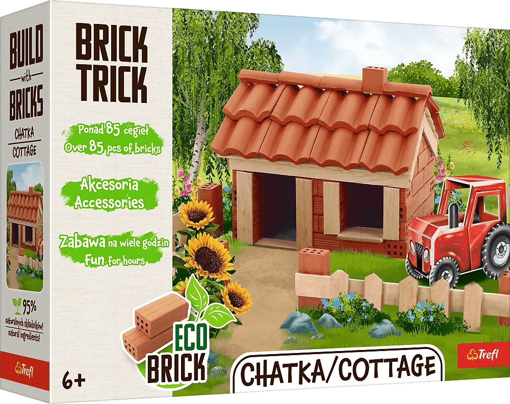TREFL BRICK TRICK Chata M 85 dílů